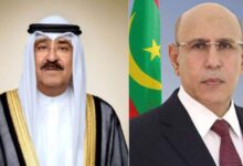 صورة رئيس الجمهورية يوجه برقية تهنئة إلى أمير دولة الكويت بمناسبة تخليد الكويت لعيدها الوطني ( نص البرقية ) 