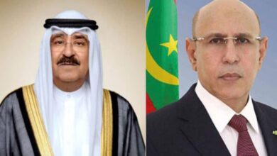 صورة رئيس الجمهورية يوجه برقية تهنئة إلى أمير دولة الكويت بمناسبة تخليد الكويت لعيدها الوطني ( نص البرقية )