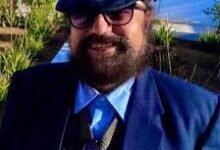 صورة الاعلان عن وفاة المواطن السوري زيد صعب المعروف في موريتانيا ب ” شمشون العرب” 