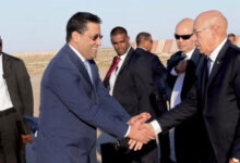 صورة رئيس الجمهورية يعود إلى العاصمة نواكشوط بعد زيارة عمل لبلجيكا