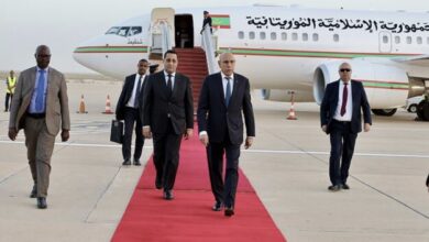 صورة رئيس الجمهورية يعود إلى العاصمة نواكشوط بعد زيارة عمل لدولة الإمارات العربية المتحدة