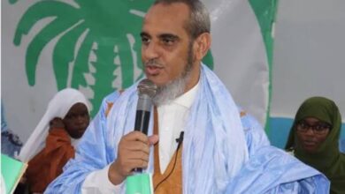 صورة المرشح الرئاسي السابق نور الدين محمدو يكتب عن زعيم المعارضة الديمقراطية الشيخ أمادي ولد سيدي المختار