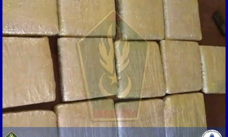 الدرك الوطني يحبط محاولة تهريب كمية من القنب الهندي المخدر إلى العاصمة نواكشوط