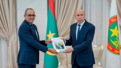 صورة رئيس الجمهورية يتسلم اليوم الثلاثاء التقرير السنوي للسلطة العليا للصحافة و السمعيات البصرية الهاب