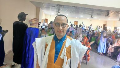 صورة المدير العام للشركة الوطنية لتوزيع الأسماك السيد محمد ولد اشريف أحمد يشارك في تظاهرة حزب الإنصاف مساء اليوم بمدينة كيفه