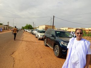 كيفه/ أكبر مسيرة حشد لمهرجان حزب الإنصاف يتقدمها رجل الأعمال محمد محمود ولد سيد المختار الشيده