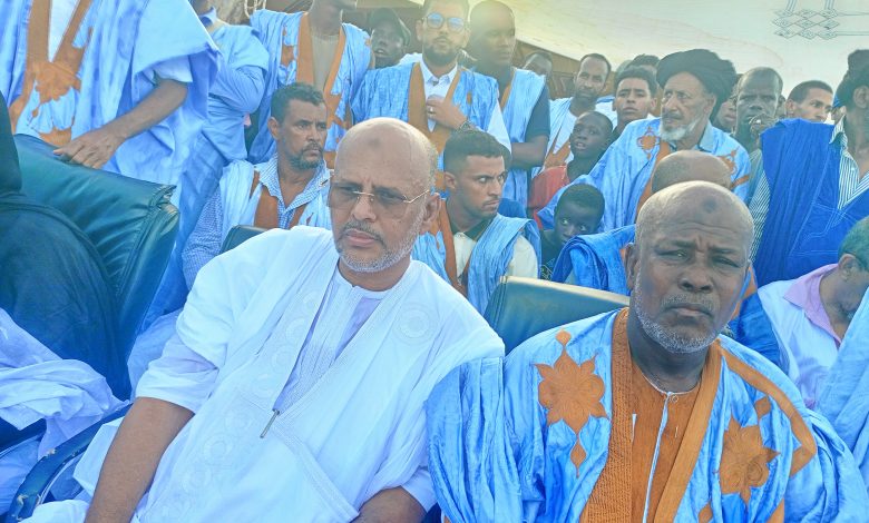 كوروجل/ حفل انضمام العمدة السابق لبلدية كوروجل السيد محمد الأمين ولد سيدي لحزب جبهة المواطنة