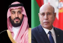 صورة رئيس الجمهورية يبعث ببرقية إلى ولي العهد السعودي بمناسبة تخليد بلاده لعيدها الوطني 